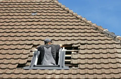 Pose de velux à la Chevallerais